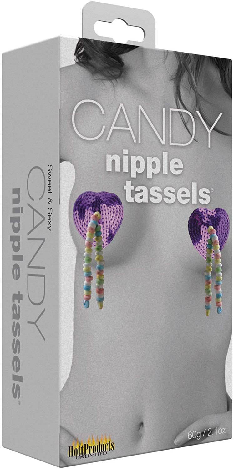 Candy Nipple Tassels Tasty and Titillating Flavored 2 Items Per Box